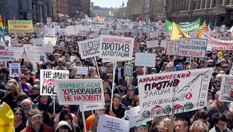 Protestas Maskvoje