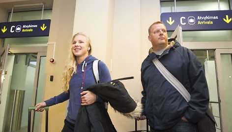 Rūta Meilutytė ir Jonathanas Ruddas