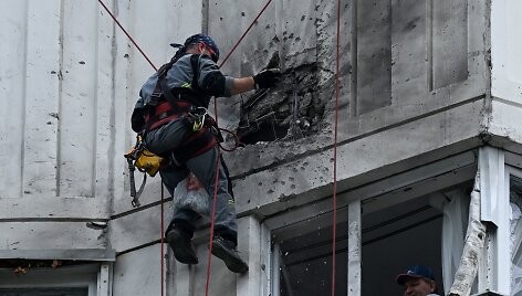 Dronų ataka prie&scaron; Maskvą