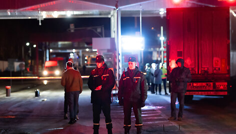 Uždarytas Lavori&scaron;kių pasienio punktas
