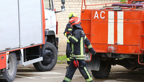 Gaisro vietoje