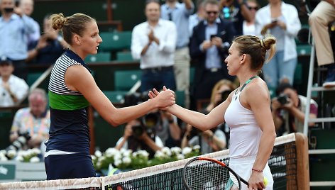 Karolina Pliškova ir Simona Halep