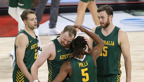 Patty Millsas vedė į pergalę Australiją prie&scaron; Argentiną kontrolinėse rungtynėse Las Vegase.
