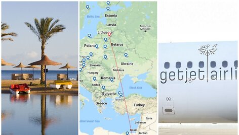 Lietuviai skubos tvarka gabenami i&scaron; Egipto