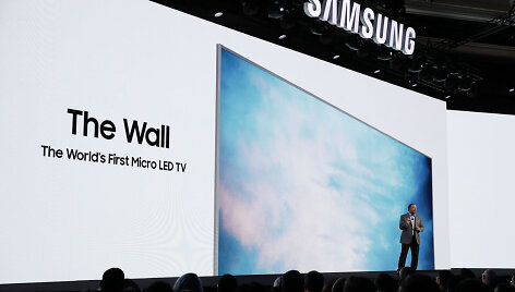 &bdquo;Samsung&ldquo; pristato televizorių &bdquo;The Wall&ldquo;