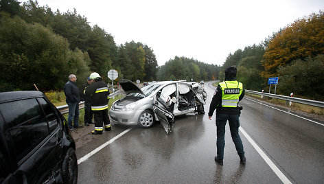 Avarija netoli Kačerginės