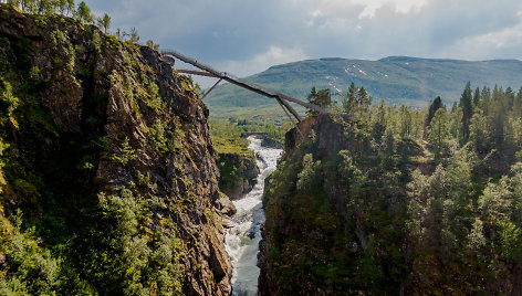 Tiltas virš Vøringsfossen 