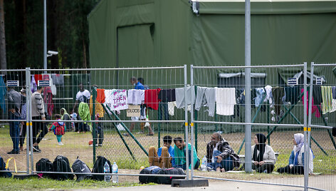 Nelegalūs migrantai Druskininkų užkardoje