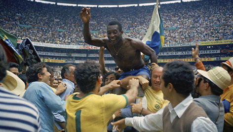 Pele triumfas 1970-ųjų pasaulio futbolo čempionate