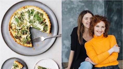 Tinklara&scaron;tininkės Rūta ir Asta ir jų kepta var&scaron;kės ir &scaron;pinatų tarta