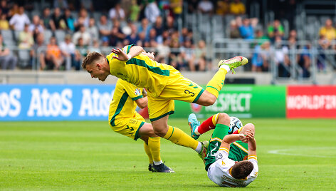 Europos futbolo čempionato atrankos rungtynės: Lietuva &ndash; Bulgarija