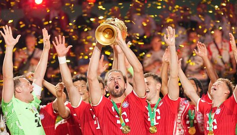 Harry Kane'as ir &bdquo;Bayern&ldquo; su Vokietijos futbolo taure