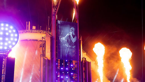 Vokiečių grupės „Rammstein“ koncertas Vingio parke