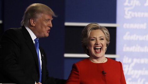 H.Clinton ir D.Trumpo debatai