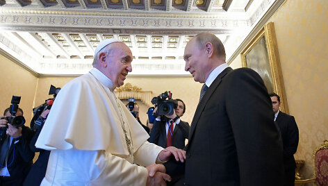 Popiežius Pranci&scaron;kus, Vladimiras Putinas