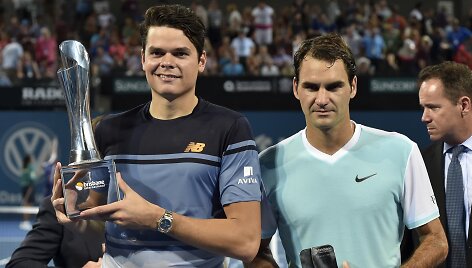 Milo&scaron;as Raoničius ir Rogeris Federeris