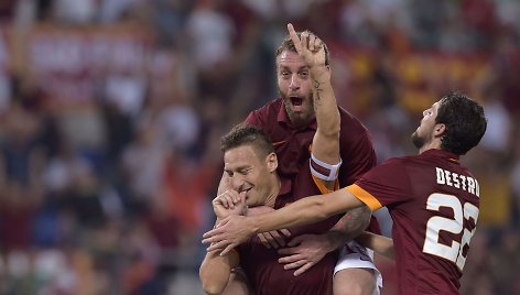 Francesco Totti su „Roma“ futbolininkais