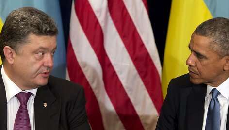 Petro Poro&scaron;enka ir Barackas Obama