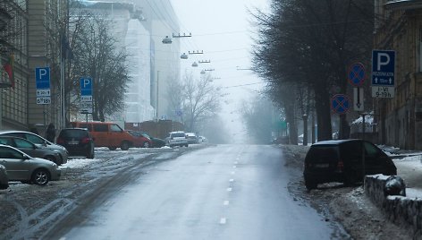 Naujųjų metų rytas Vilniuje