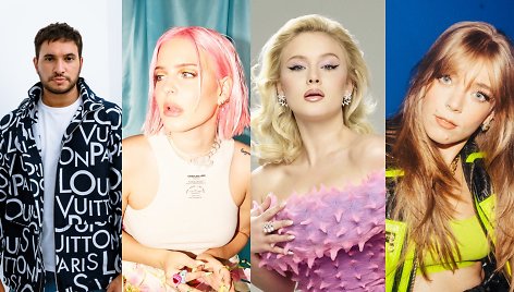 Jonas Blue, Anne-Marie, Zara Larsson, Becky Hill