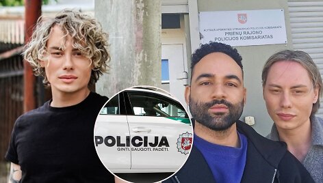 Ąžuolas Misiukevičius ir mylimasis Jeanas, policija