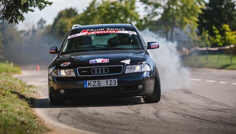 Automobilių slalomo varžybų serijos &bdquo;Liqui Moly&ldquo; akimirka