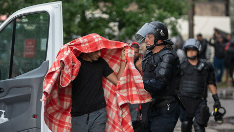 Rūdninkų poligone &ndash; migrantų mai&scaron;tas