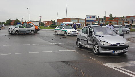 Avarija Panevėžyje