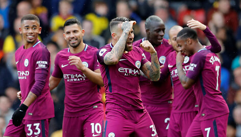 &bdquo;Manchester City&ldquo; futbolininkai