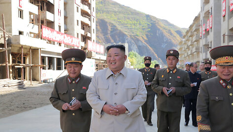 &Scaron;iaurės Korėjos diktatorius Kim Jong Unas