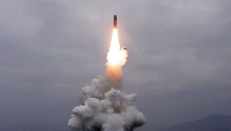 &Scaron;iaurės Korėjos raketa