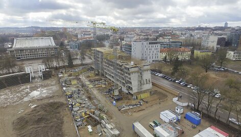 Žalgirio stadiono teritorijoje  statomas vie&scaron;butis &bdquo;Marriott&ldquo;