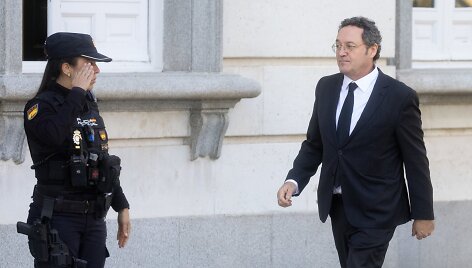 Alvaro Garcia Ortizas pakeliui į teismą / Eduardo Parra / ZUMAPRESS.com