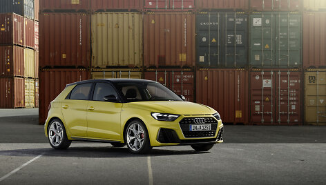 &bdquo;Audi&ldquo; pristatė naują, ry&scaron;kesnį, &bdquo;A1 Sportback&ldquo; modelį