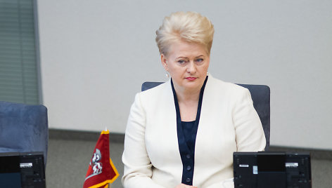 Lietuvos prezidentė Dalia Grybauskaitė