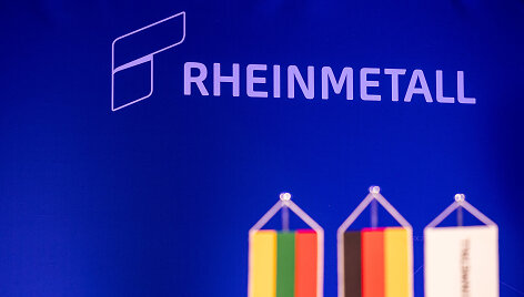 Sutarčių su &bdquo;Rheinmetall&ldquo; pasira&scaron;ymas