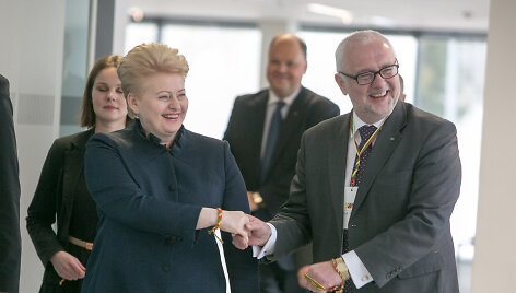Dalia Grybauskaitė ir Dainius Pavalkis
