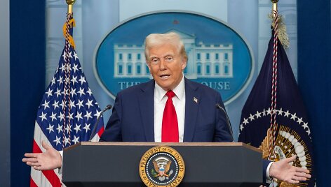 JAV prezidentas Donaldas Trumpas / CHINE NOUVELLE/SIPA / CHINE NOUVELLE/SIPA