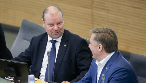 Saulius Skvernelis, Ramūnas Karbauskis