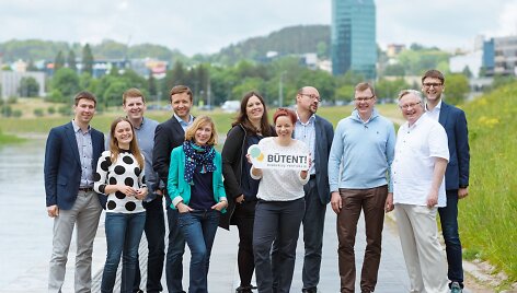 Diskusijų festivalio &bdquo;Būtent&ldquo; komanda