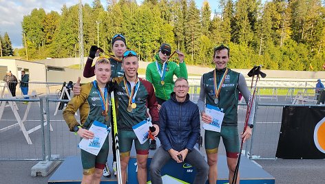 Lietuvos vasaros biatlono čempionate V.Strolią ir M.Fominą skyrė vos sekundė