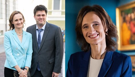 Viktorija Čmilytė-Nielsen su vyru
