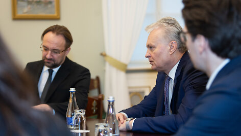 &nbsp;Prezidentas susitiko su G. &Scaron;imkumi