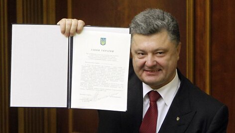 Ukrainos prezidentas Petro Poro&scaron;enka