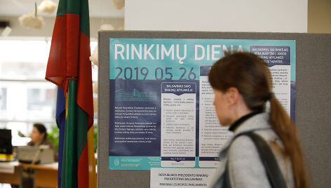 Rinkimų akimirkos