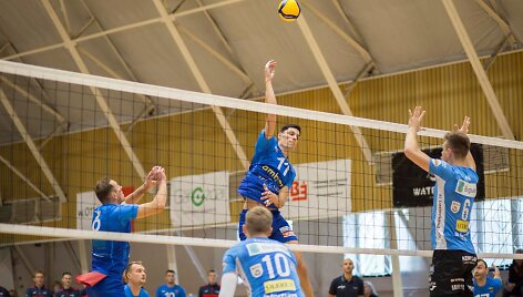 Lietuvos vyrų tinklinio čempionato kova