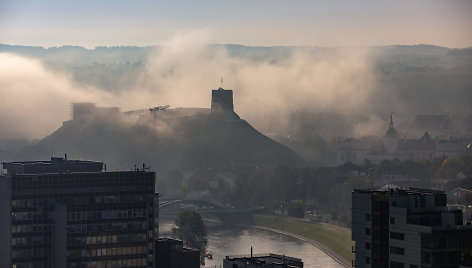 Oro tarša Vilniuje padidėjusi