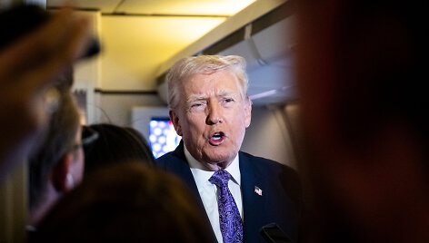Donaldas Trumpas / PETE MAROVICH / Getty Images via AFP