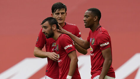 &bdquo;Manchester United&ldquo; futbolininkai