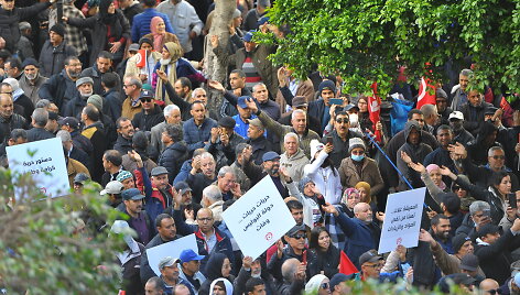 Protestas Tunise